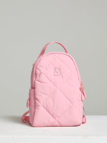 Mini Puffer Backpack - Plastic Pink