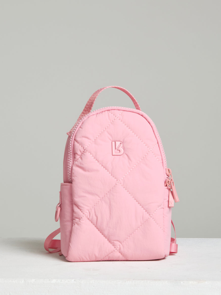 Mini Puffer Backpack - Plastic Pink