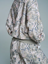 Thumbnail 4 of Plush Fleece Crew Pullover - Pink Camo, 4 of 4