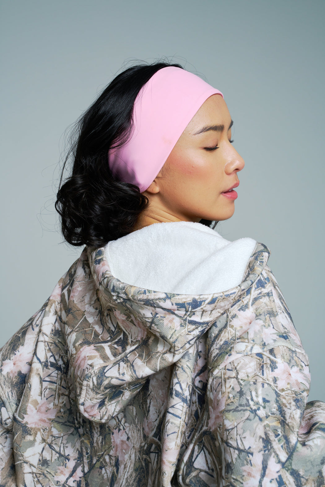 Colorado Fleece Headband - Plastic Pink