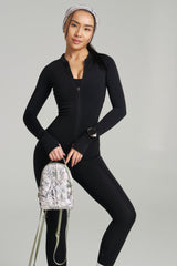 Thumbnail 2 of Mini Puffer Backpack - Pink Camo, 2 of 4