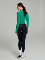 Thumbnail 4 of Base Layer Long Sleeve Waist Top - Lucky Charm, 4 of 5