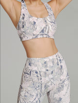 Thumbnail 4 of Colorado Fleece Sports Bra - Pink Camo, 4 of 4