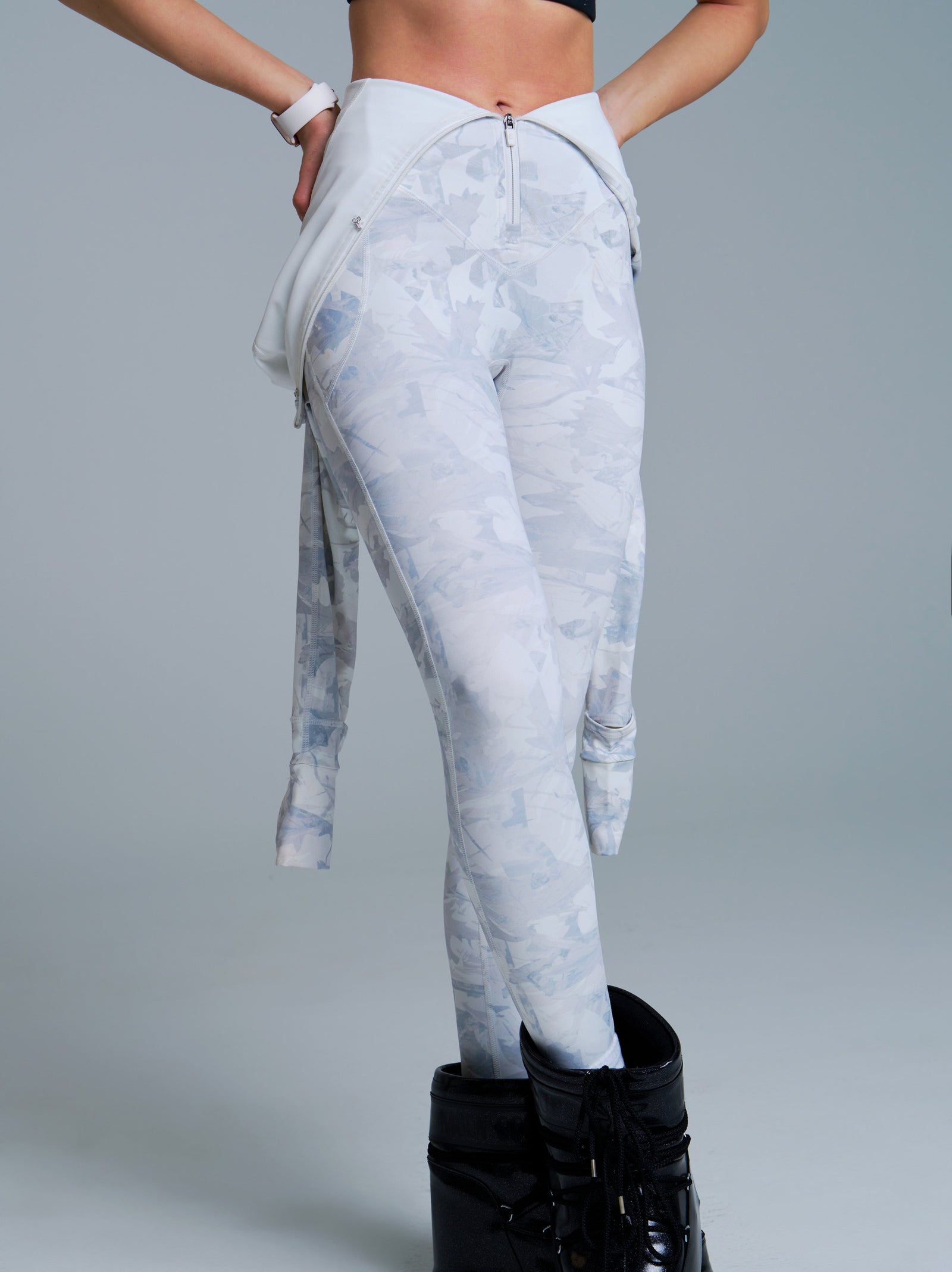Colorado Fleece Bodysuit - Snow Camo