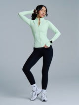 Thumbnail 4 of Colorado Fleece Zip Jacket - Honeydew, 4 of 9