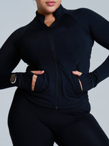 Thumbnail 2 of Colorado Fleece Zip Jacket - Onyx Black, 2 of 6