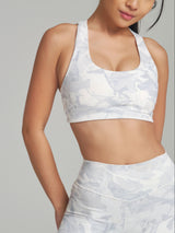 Thumbnail 1 of Colorado Fleece Sports Bra - Snow Camo, 1 of 5