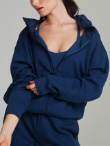 Thumbnail 1 of **PREORDER** Threads Zip Hoodie - Baked Blue, 1 of 6