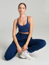 Thumbnail 3 of Poshknit Sports Bra - Baked Blue, 3 of 3