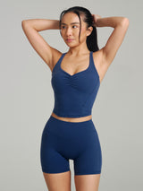 Thumbnail 5 of Poshknit Waist Tank - Baked Blue, 5 of 5