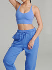 Poshknit Sports Bra - Azul