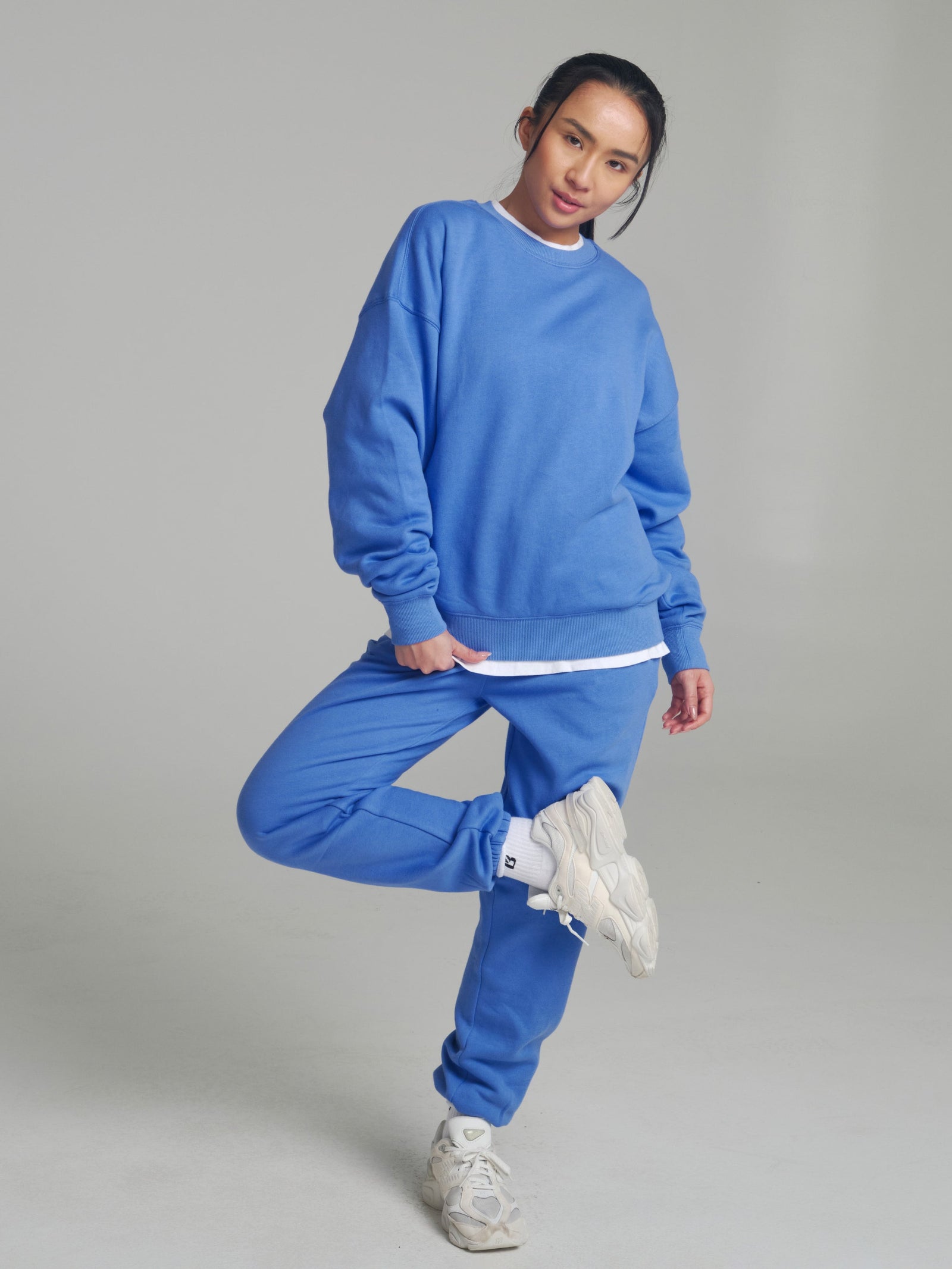 Threads Crew Pullover - Azul