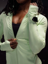 Thumbnail 8 of Colorado Fleece Zip Jacket - Honeydew, 8 of 9