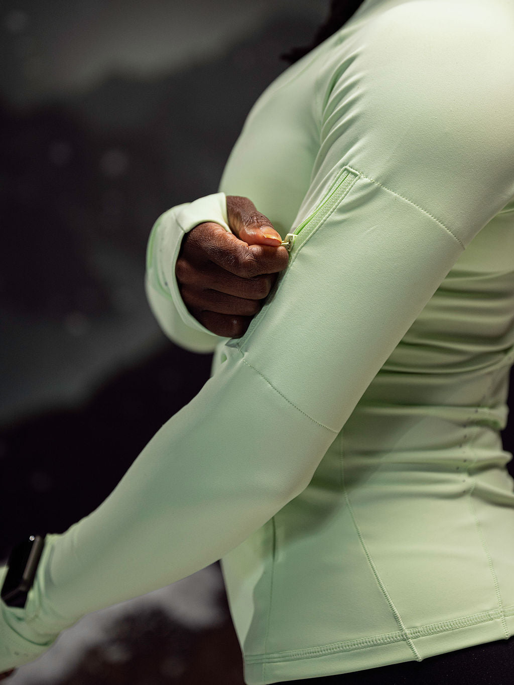 Colorado Fleece Zip Jacket - Honeydew