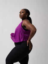 Thumbnail 3 of Go With The Flow Hip Tank - Grape Juice, 3 of 4