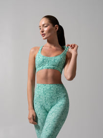 Sweetheart Nubre Sports Bra - Fresh Print