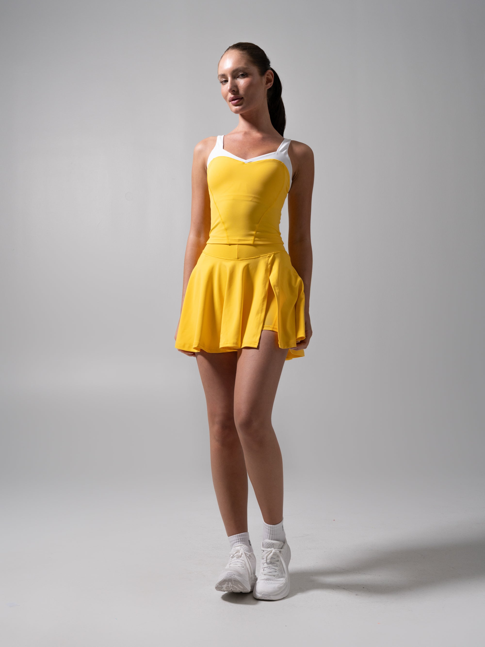 Served Skort - Pineapple