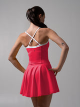 Thumbnail 3 of Served Waist Tank - Punch and White, 3 of 5