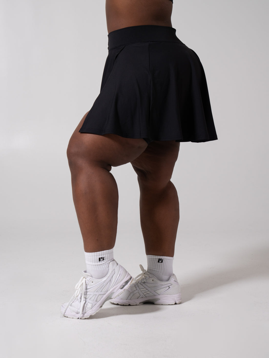 Served Skort - Onyx Black
