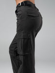Wide Leg Cargo Pant - Vintage Black