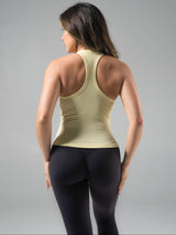 Thumbnail 2 of Brami V Neck Tank - Butter Yellow, 2 of 5