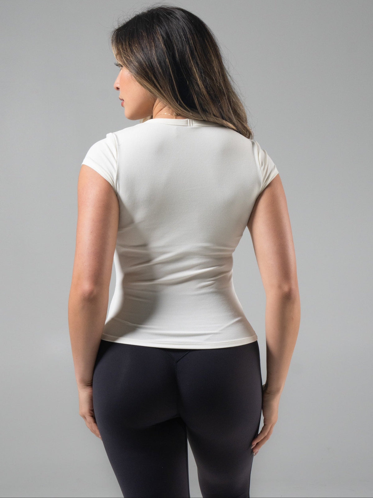 Brami Scoop Tee - Ivory