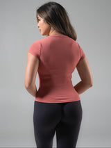 Thumbnail 5 of Brami Scoop Tee - Cinnamon Toast, 5 of 5