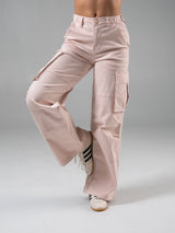 Thumbnail 3 of Wide Leg Cargo Pant - Strawberry Milk, 3 of 6