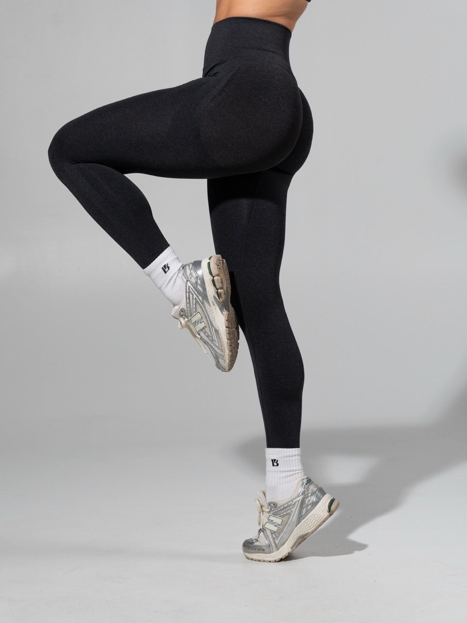 Miracle Seamless High Rise Legging - Heather Charcoal