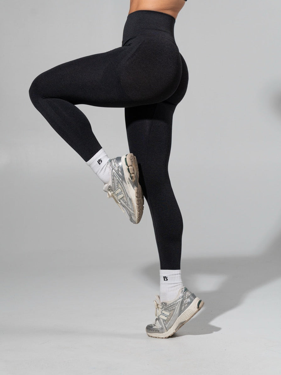 **PREORDER** Miracle Seamless Legging - Heather Charcoal