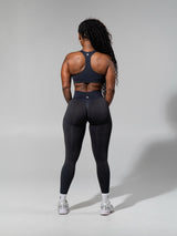 Thumbnail 8 of **PREORDER**Shade Seamless Legging - Heather Black and Charcoal, 8 of 10