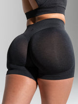 Thumbnail 7 of **PREORDER** Miracle Seamless Hip Rise Short 4.5" - Heather Charcoal, 7 of 7