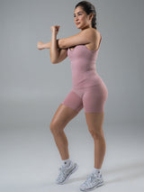 Thumbnail 2 of Snatched Seamless Short 6" - Rose Water, 2 of 5