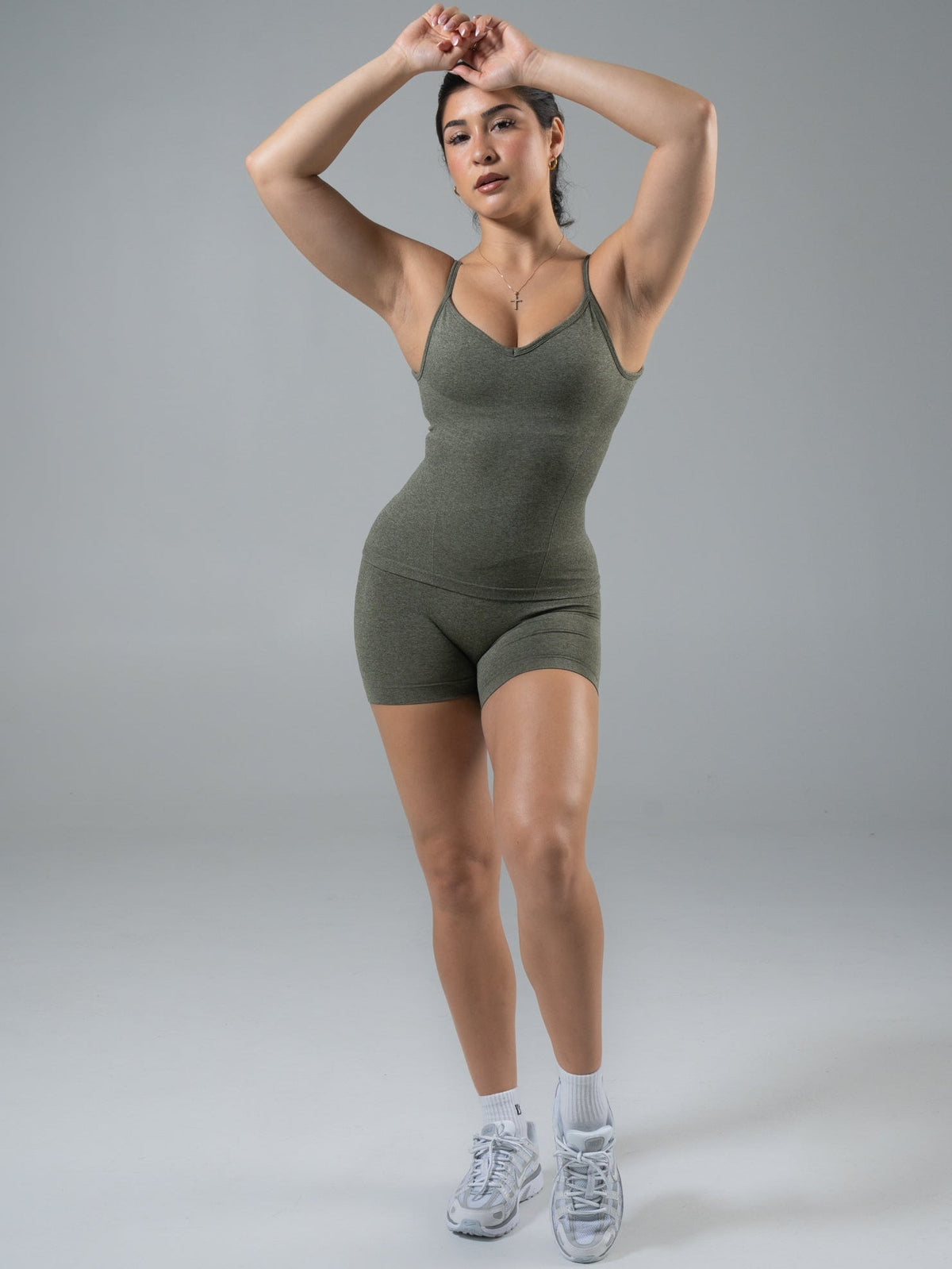 Sculpt Seamlesss Hip Tank - Gamma Green