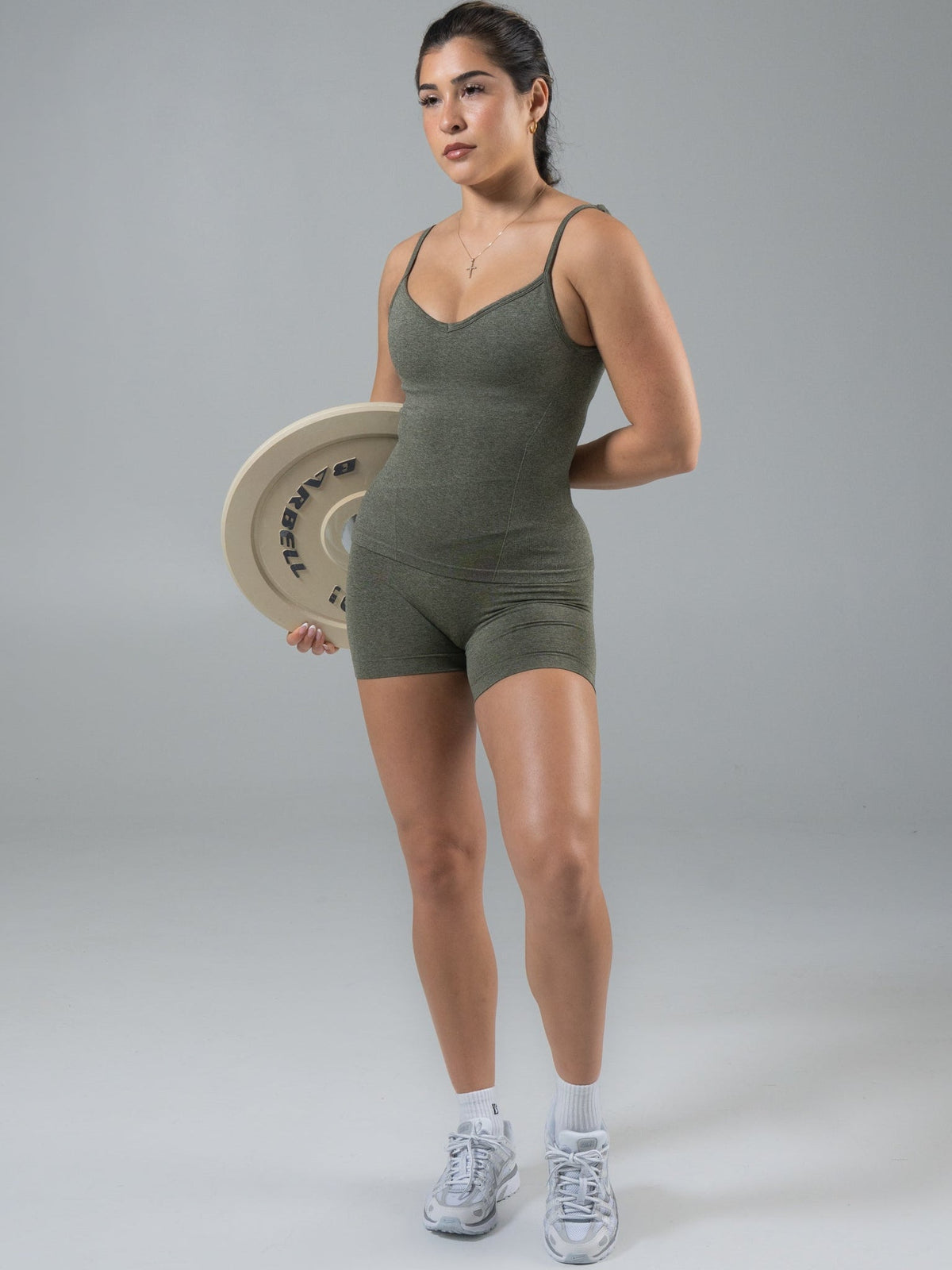 Sculpt Seamlesss Hip Tank - Gamma Green