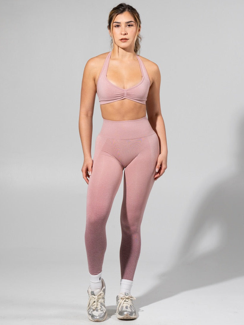 Miracle Seamless High Rise Legging - Heather Rose Ombre
