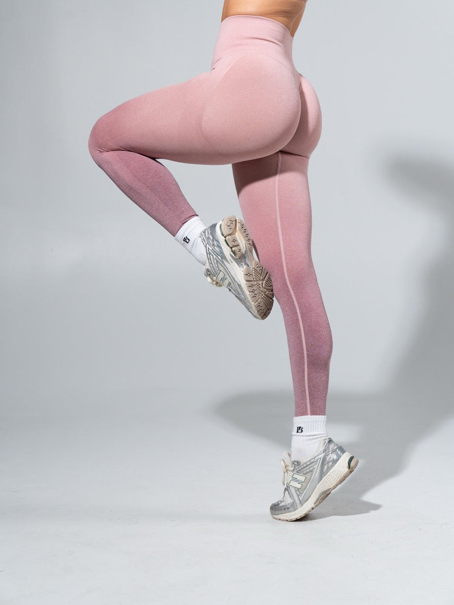 **PREORDER** Miracle Seamless Legging - Heather Rose Ombre