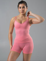 Thumbnail 3 of Sculpt Seamlesss Hip Tank - Guava, 3 of 5