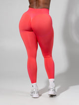 Thumbnail 4 of **PREORDER** Shade Seamless Legging - Heather Tequila and Punch, 4 of 6