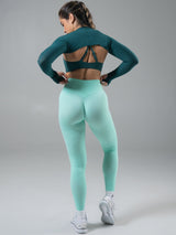 Thumbnail 2 of Snatched Seamless Legging - Valkyrie, 2 of 7