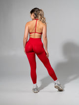Thumbnail 7 of **PREORDER** Miracle Seamless Legging - Heather Lipstick Red, 7 of 9