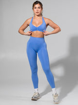Thumbnail 1 of Miracle Seamless High Rise Legging - Heather Azul, 1 of 6