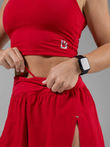 Thumbnail 8 of Momentum Short Bikini - Lipstick Red, 8 of 11