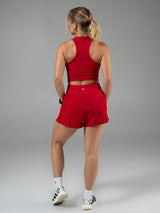 Thumbnail 4 of Momentum Short 3" Liner - Lipstick Red, 4 of 8