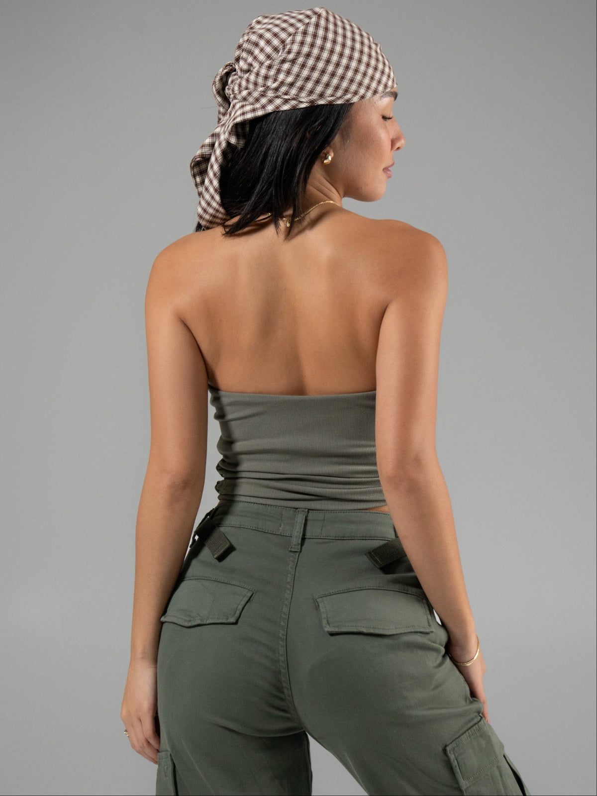 Brami Tube Top - Olive Juice