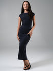 Brami Tee Shirt Dress - Onyx Black