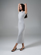 Thumbnail 4 of Brami Tee Shirt Dress - Heather Grey, 4 of 6