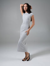 Thumbnail 1 of Brami Tee Shirt Dress - Heather Grey, 1 of 6