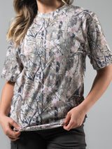 Thumbnail 4 of Essential Short Sleeve Tee - Pink Camo, 4 of 5