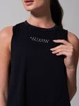 Essential Waist Tank - Onyx Black
